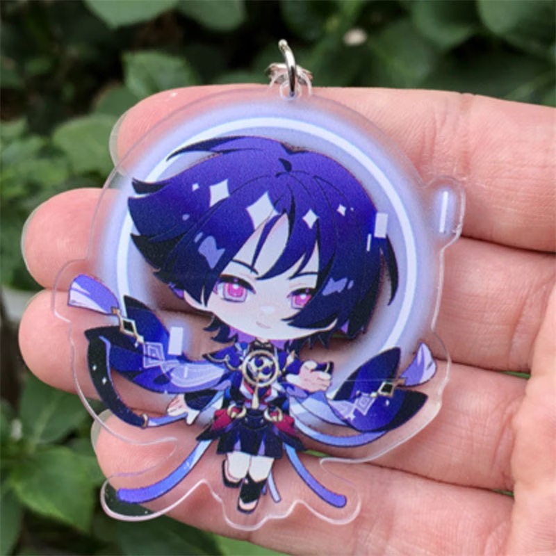 Anime Merchandise China - Genshin Impact Cosplay sleutelhanger acryl hanger