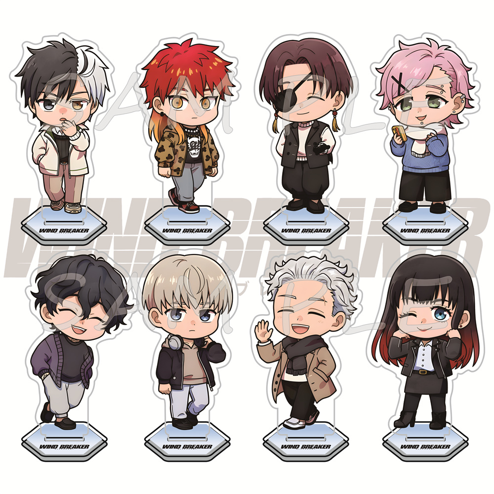 Windbreaker Anime Merchandise - WIND BREAKER Dagelijkse Casual Versie 10cm