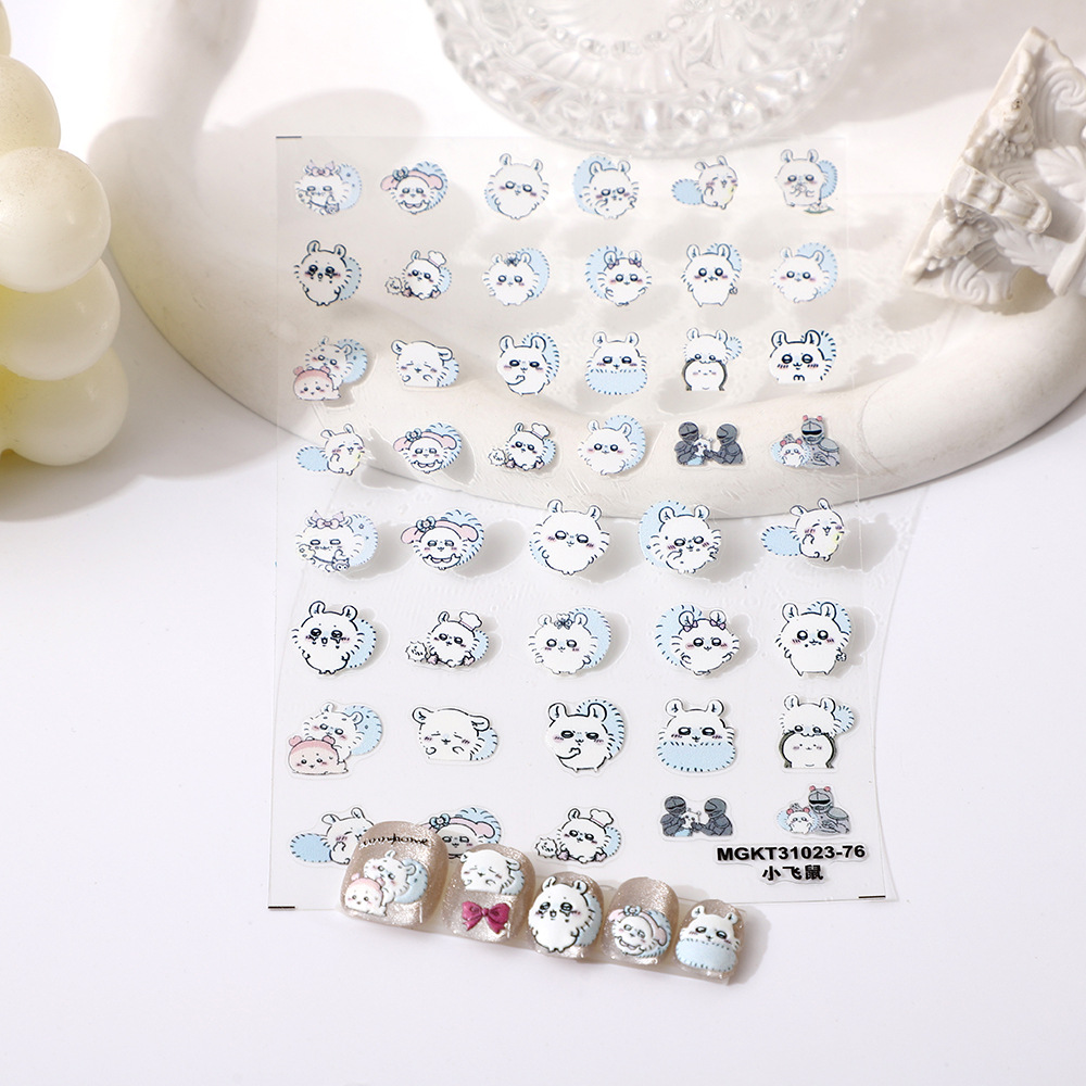 Anime Merchandise Nepal - jiyi Japanse nagelkunststickers – Kawaii Momonga