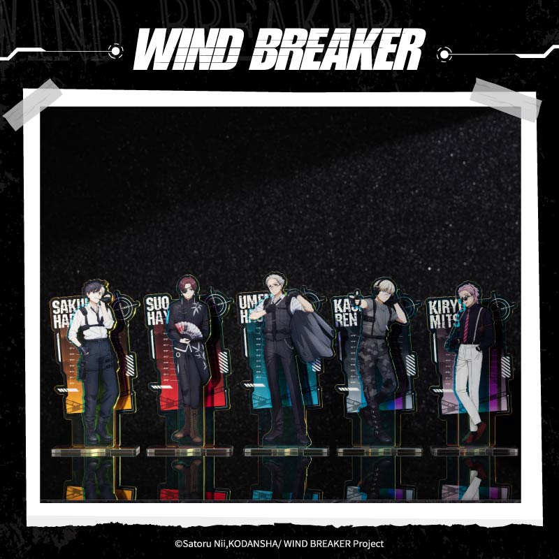 Windbreaker Anime Merchandise - Aniplex In Stock Wind Breaker Acryl