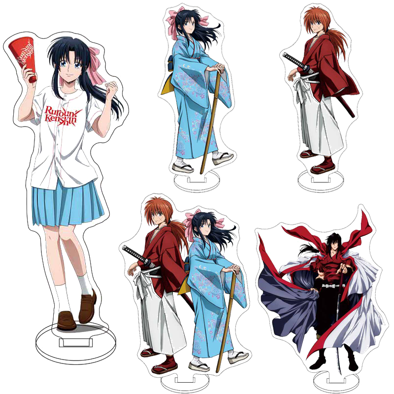 Anime Merchandise Accessories - 16CM Acryl Figuurstandaard Anime Rurouni Kenshin