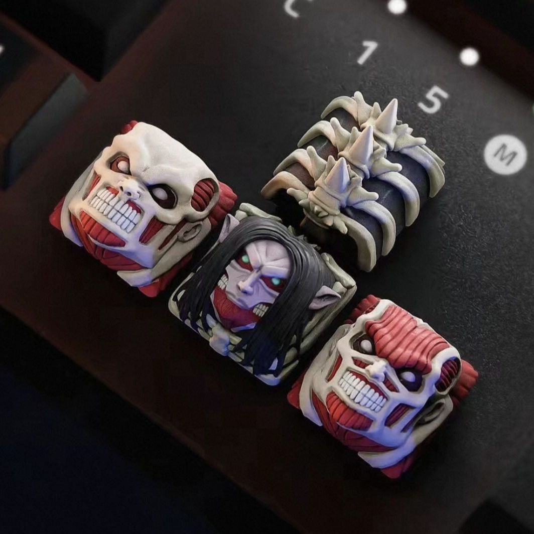 Keycap Artisan Anime - NIEUWE Attack on Titan Co branded