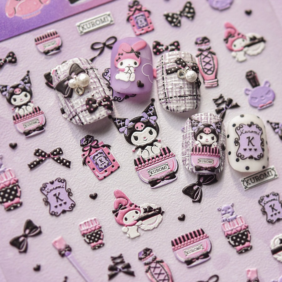 1PCS 5D Sanrio Cartoon Kuromi  - Anime Merchandise Nepal recensie en prijs