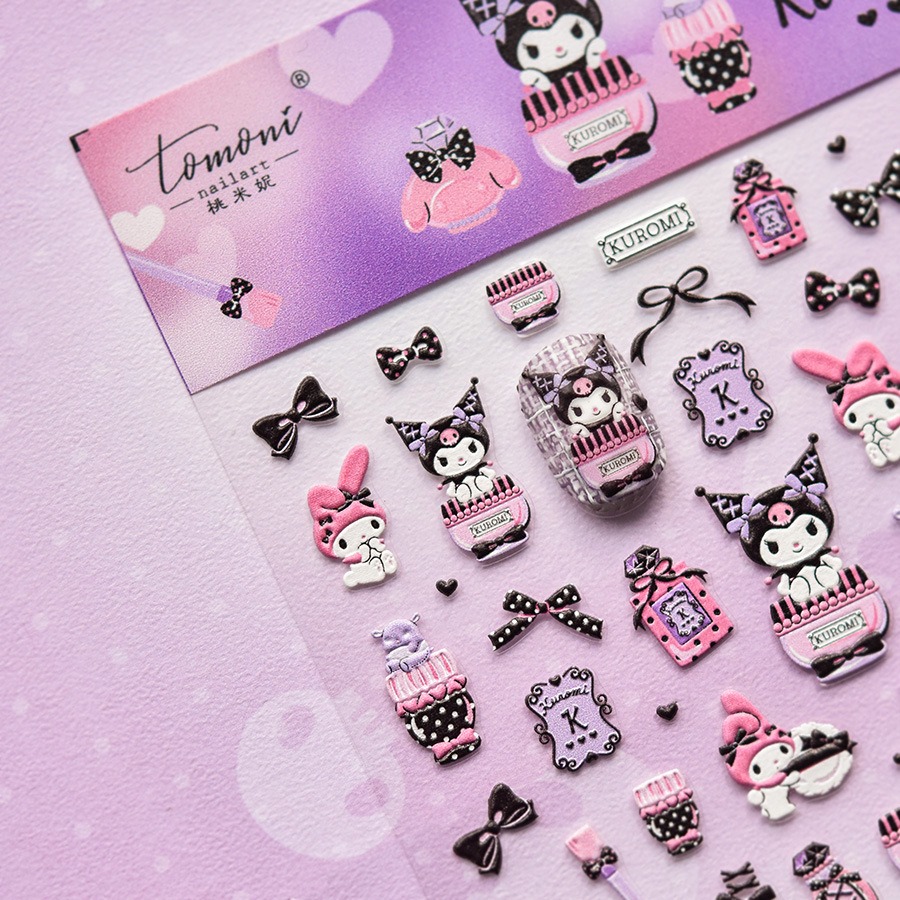 1PCS 5D Sanrio Cartoon Kuromi  - Anime Merchandise Nepal recensie en prijs