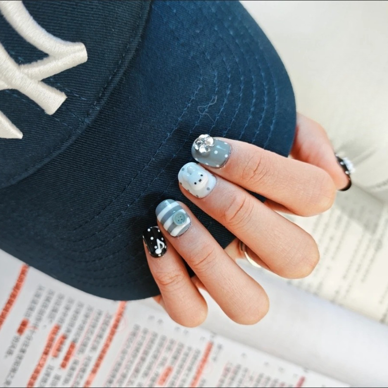 Miffy Press-on Nails Korte Vie - Anime Merchandise Nepal recensie en prijs