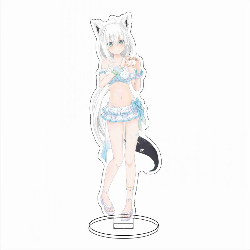 16CM Anime Hololive Shirakami  - Anime Merchandise Accessories recensie en prijs