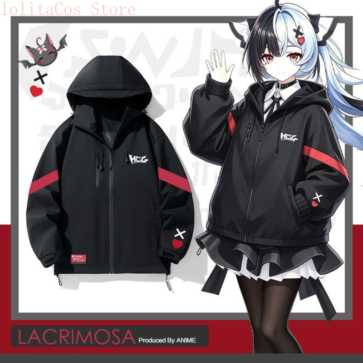 Neverness To Everness Lacrimos - Windbreaker Anime Merchandise recensie en prijs