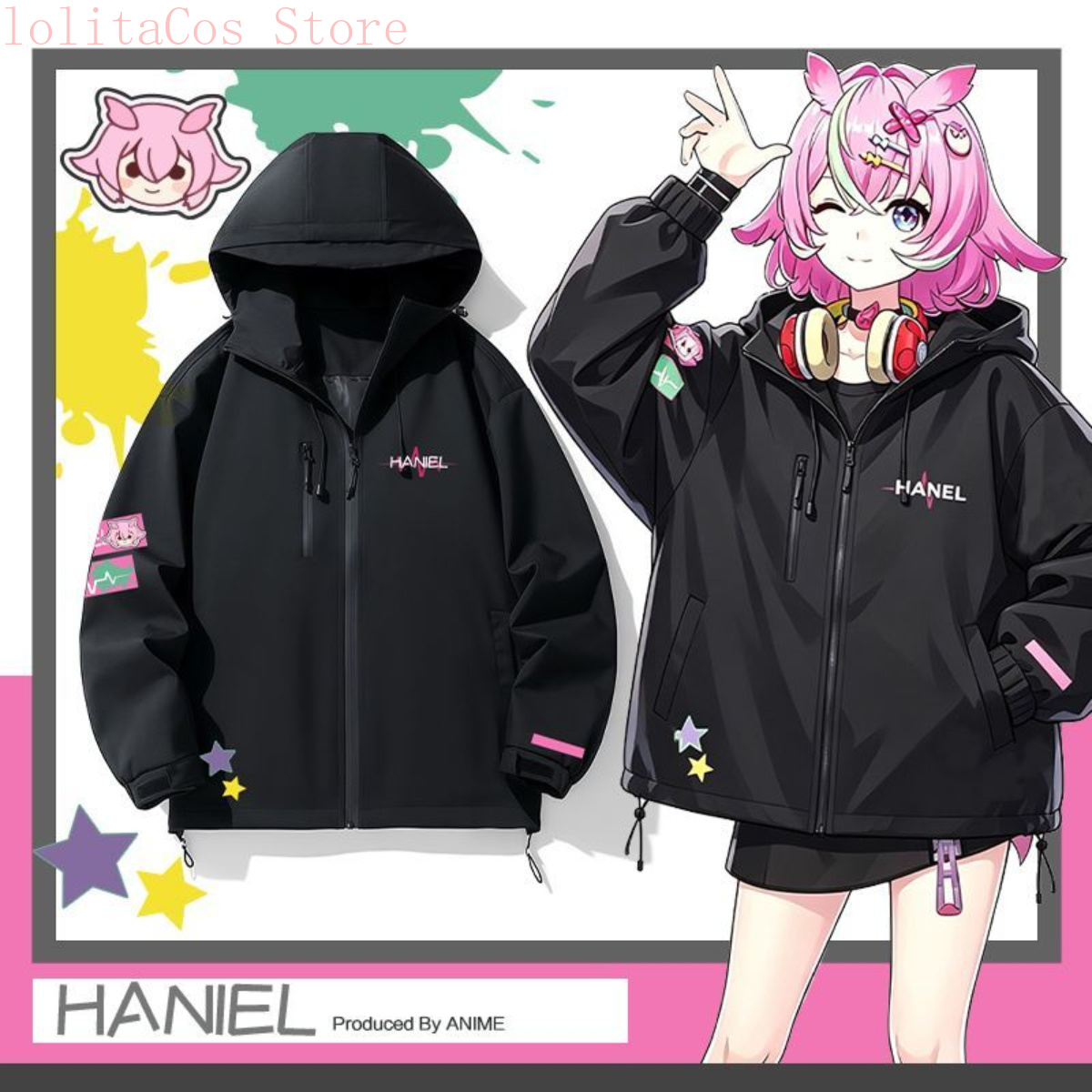 Neverness To Everness Lacrimos - Windbreaker Anime Merchandise recensie en prijs