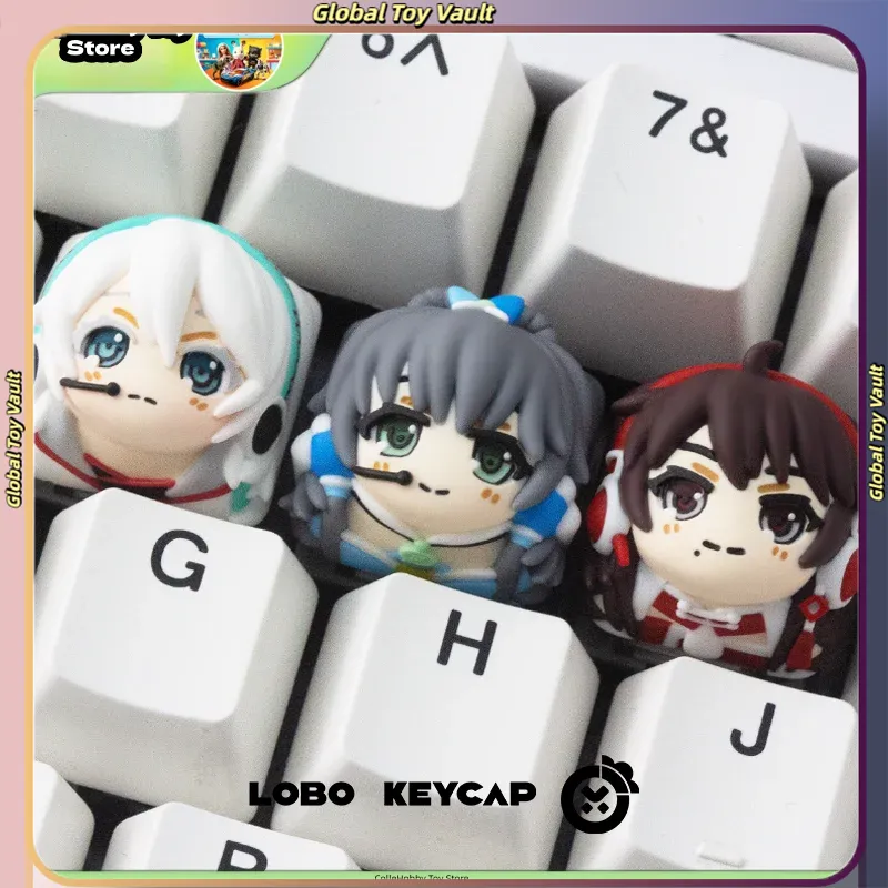 Harsen toetsenkap met anime-pe - Keycap Artisan Anime recensie en prijs