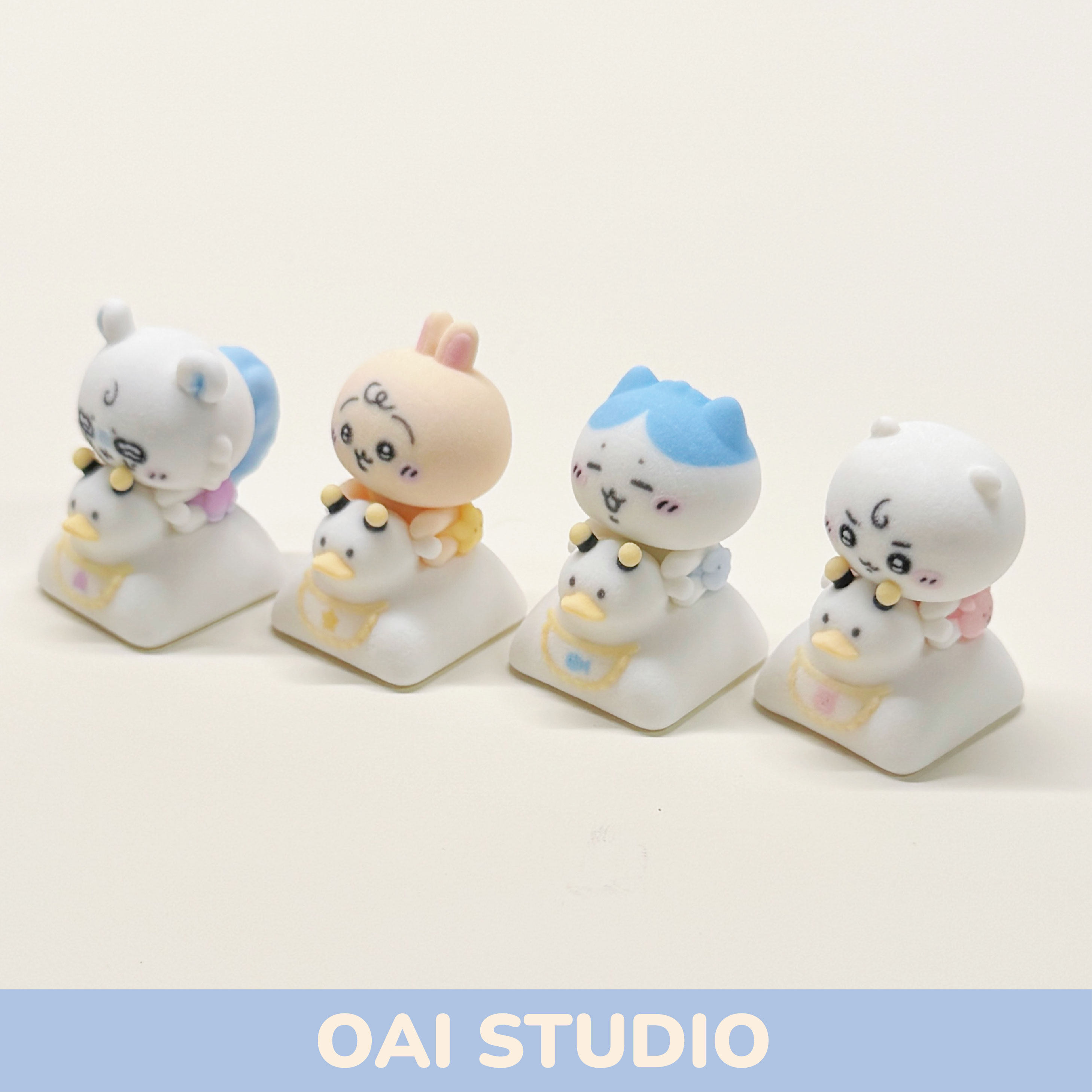 Leuke Momonga Chiikawa Serie Q - Keycap Artisan Anime recensie en prijs