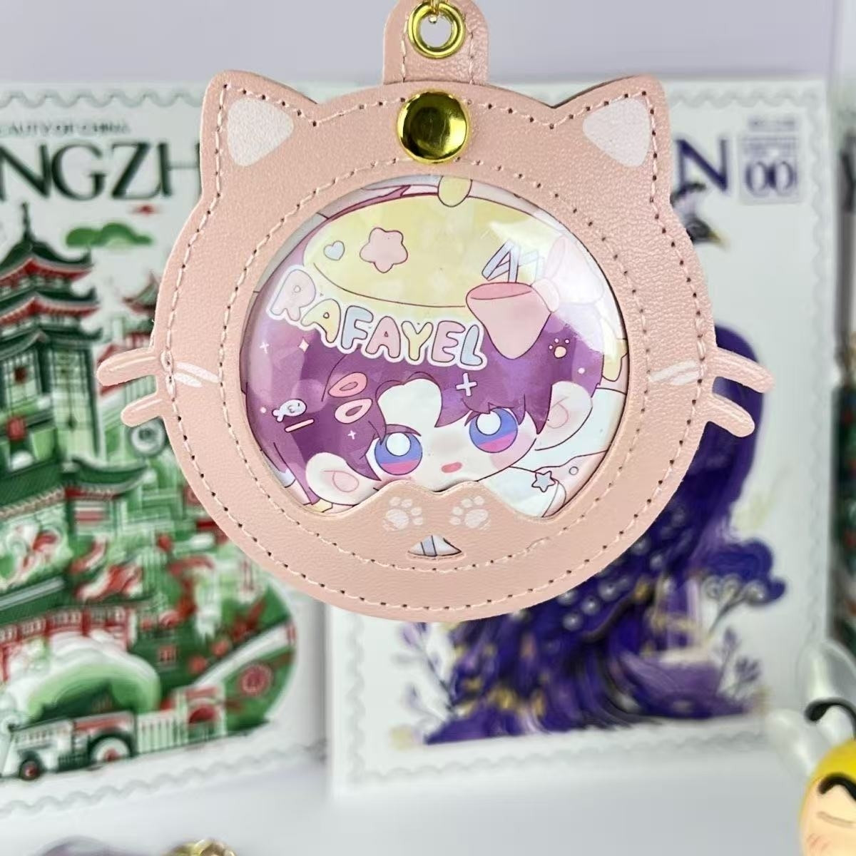Schattige kattenvormige badgeh - Anime Merchandise China recensie en prijs