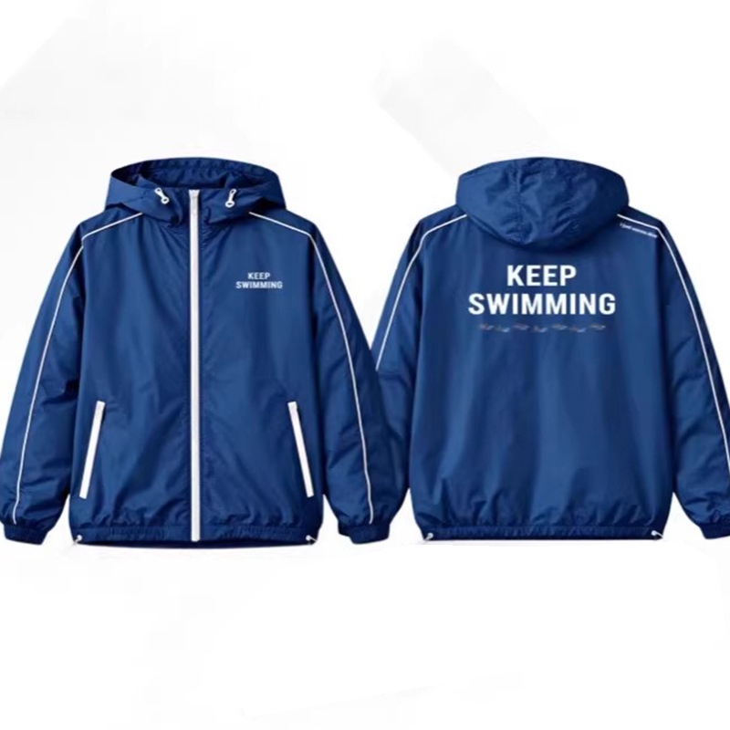 Kpop Keep Swimming Print Rits  - Windbreaker Anime Merchandise recensie en prijs