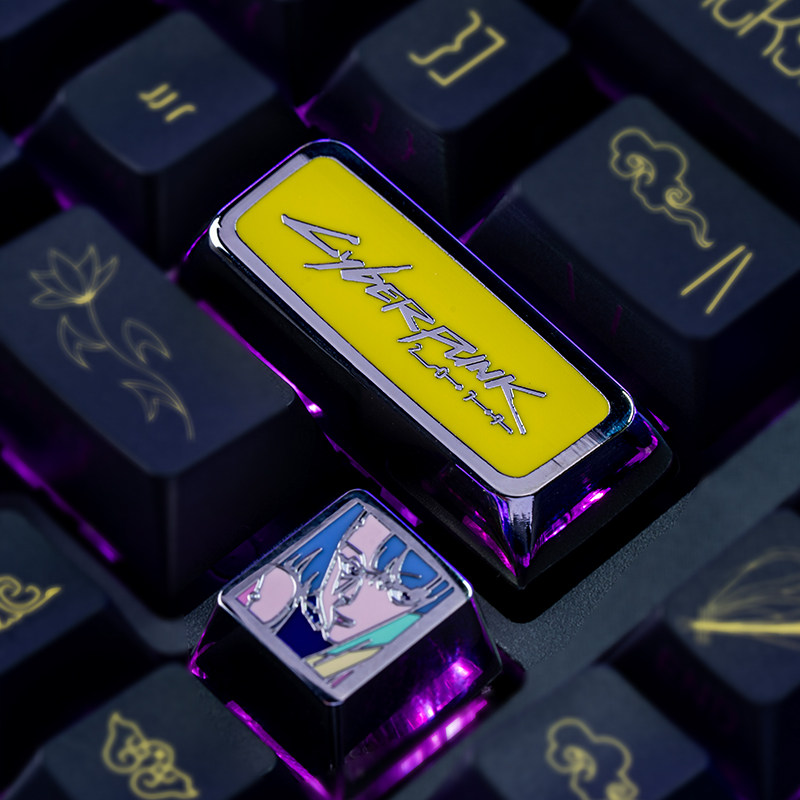 Anime Keycaps Cyberpunk 2077 T - Keycap Artisan Anime recensie en prijs