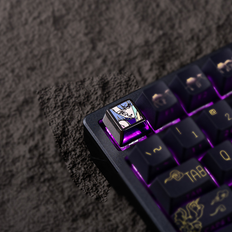 Anime Keycaps Cyberpunk 2077 T - Keycap Artisan Anime recensie en prijs