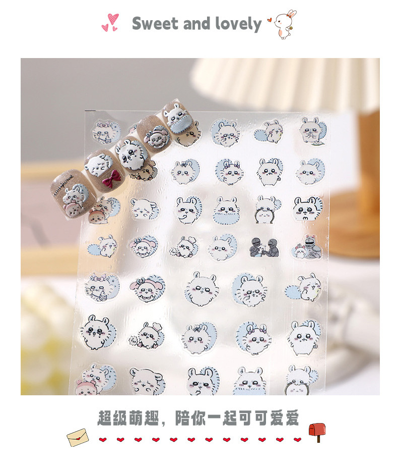jiyi Japanse nagelkunststicker - Anime Merchandise Nepal recensie en prijs