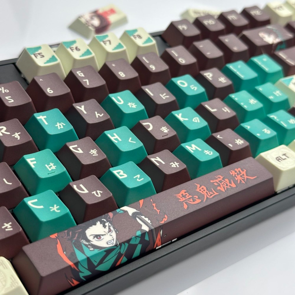 Demon Slayer Keycaps Tanjiro K - Keycap Artisan Anime recensie en prijs