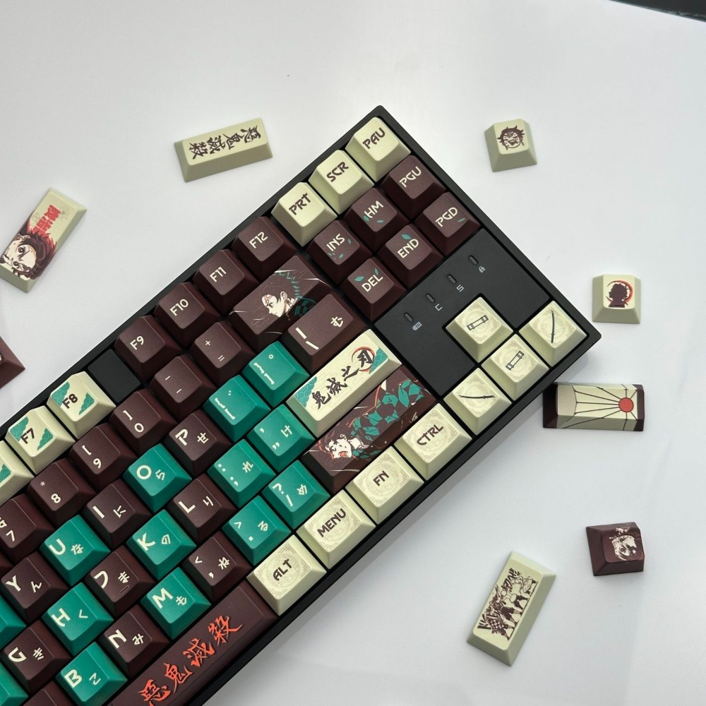 Demon Slayer Keycaps Tanjiro K - Keycap Artisan Anime recensie en prijs