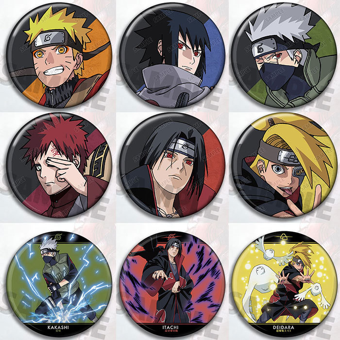 Naruto Anime Badge Pin Set Kak - Anime Merchandise Naruto recensie en prijs