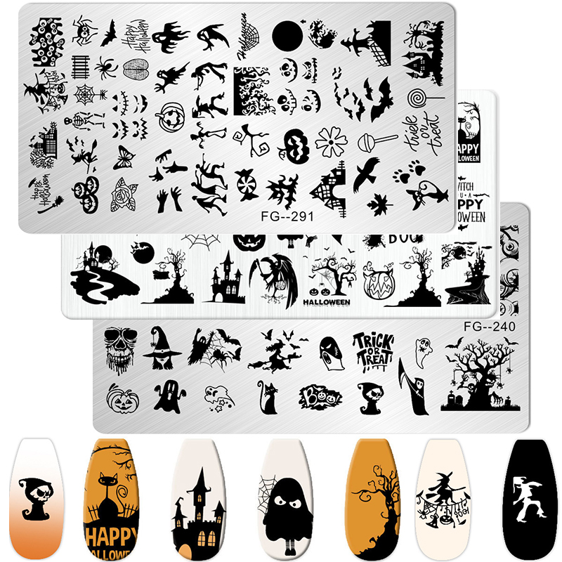 Cartoon Halloween Nail Art Ste - Anime Merchandise Nepal recensie en prijs
